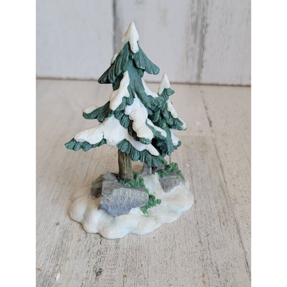 O'well‎ green pine tree Vintage village accessory Xmas - Picture 4 of 6